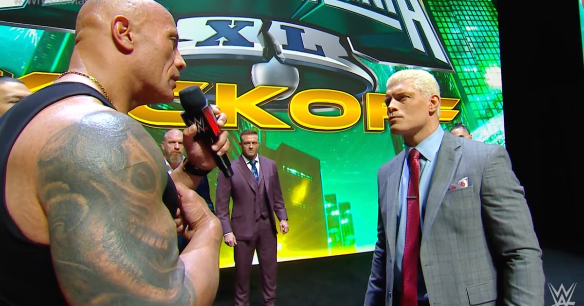 The Rock Compares Cody Rhodes And Seth Rollins To Luke Skywalker And The Joker