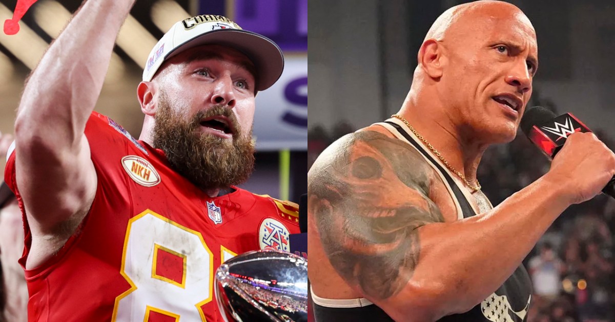 Travis Kelce Wants To Be Famous Like The Rock