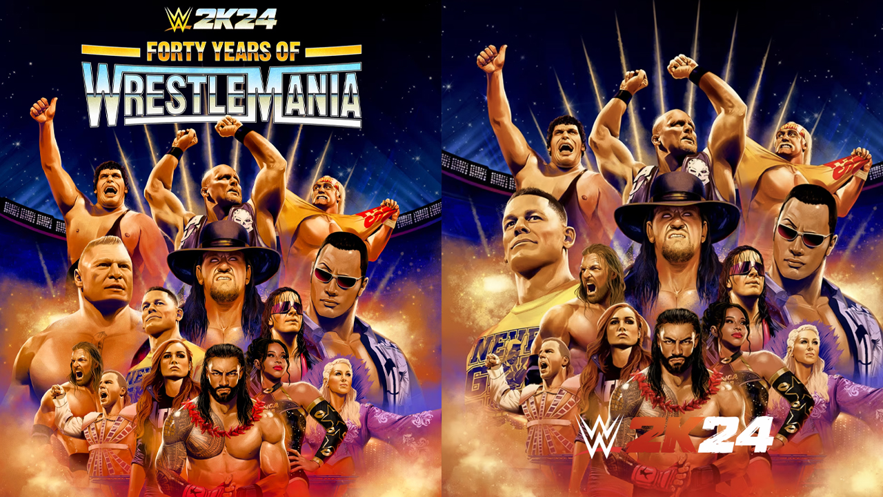 Brock Lesnar Removed From WWE 2K24 ‘Forty Years Of WrestleMania’ Cover ...