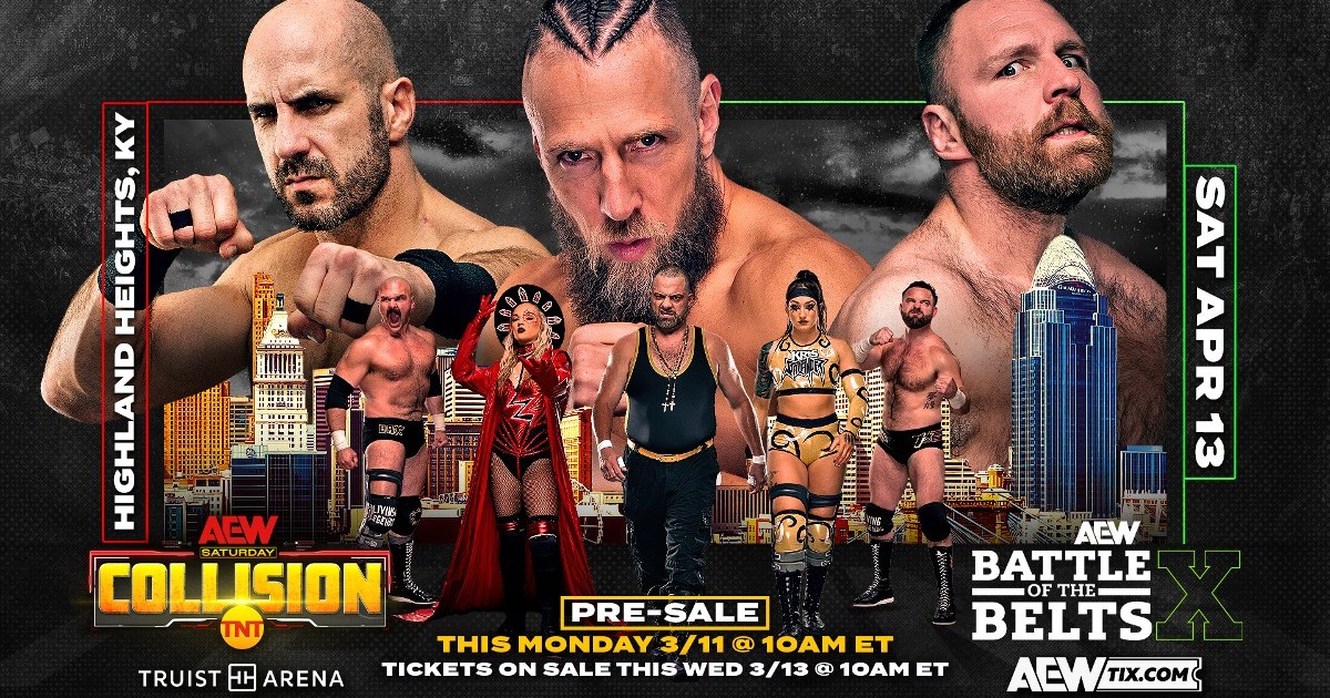 AEW Battle Of The Belts X Confirmed For April 13