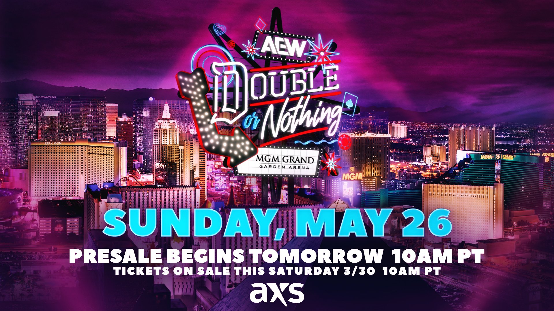 AEW Announced Return To Las Vegas For Double Or Nothing 2024 Wrestlezone