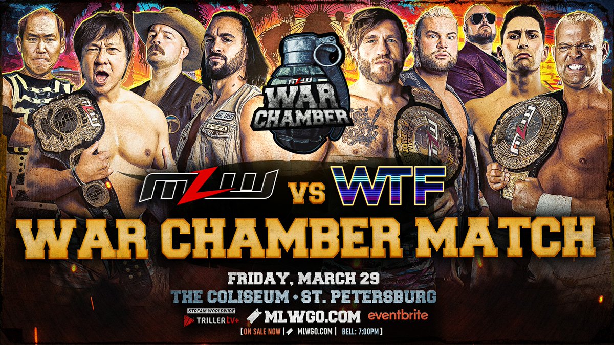 MLW Announces 2024 War Chamber Match Wrestlezone