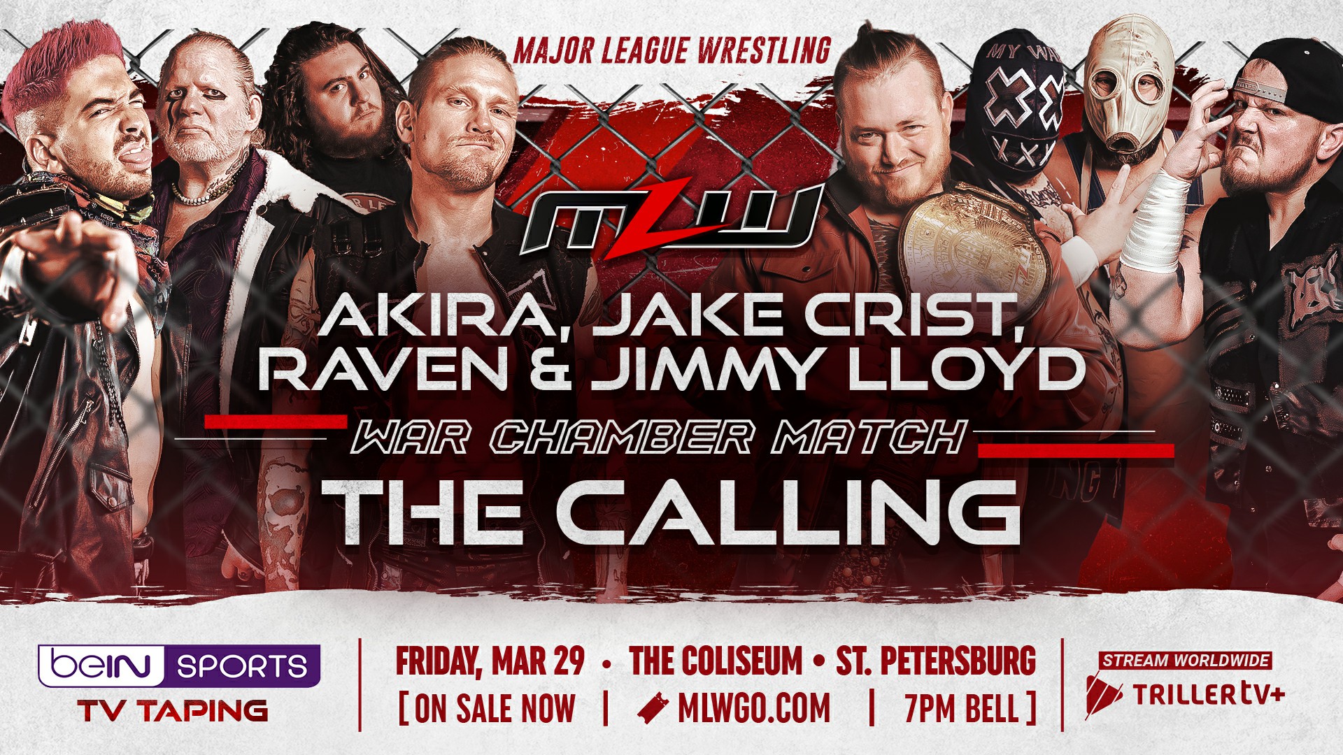 MLW Announces Raven's In-Ring Return In Second War Chamber Match ...