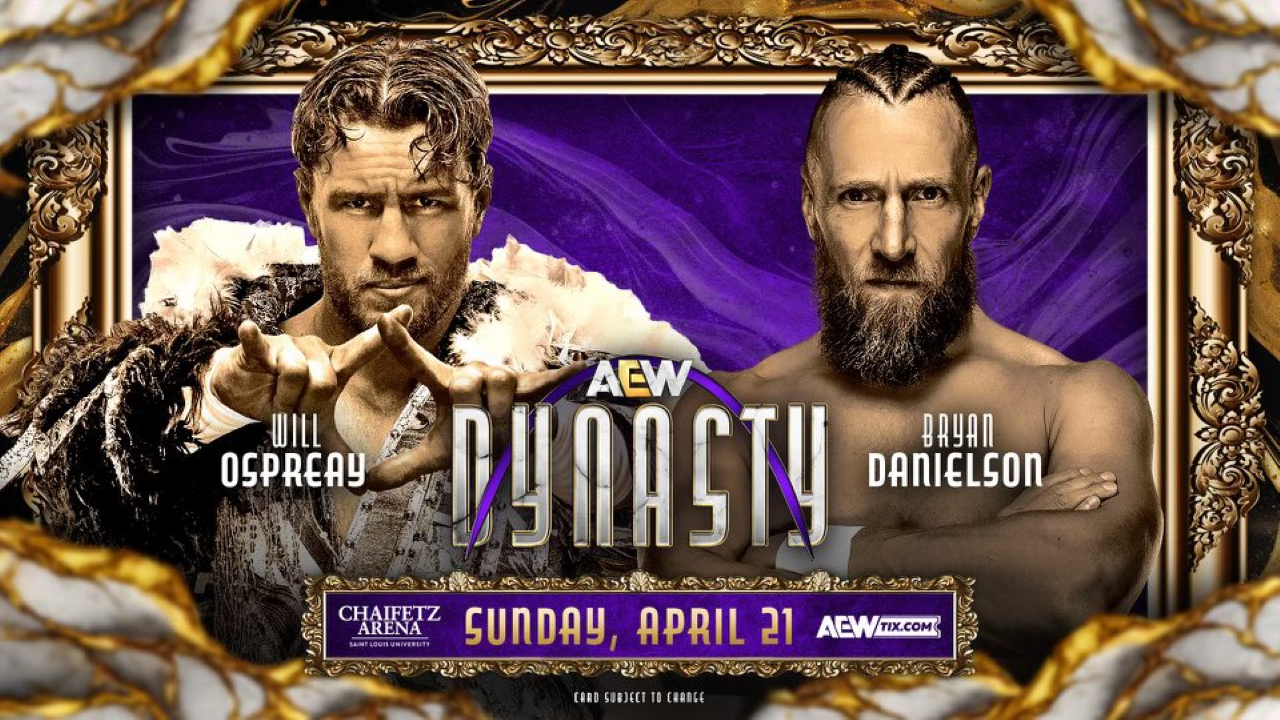 Bryan Danielson Vs. Will Ospreay Announced For AEW Dynasty On 3/9 ...