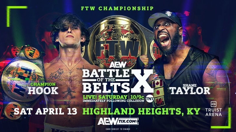 FTW Title Match Set For AEW Battle Of The Belts X