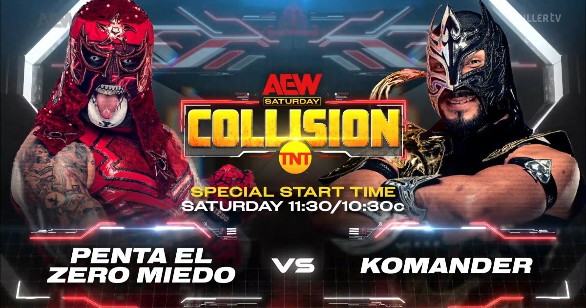 Penta El Zero Miedo vs. Komander, Chris Jericho Match Added To 4/6 AEW Collision