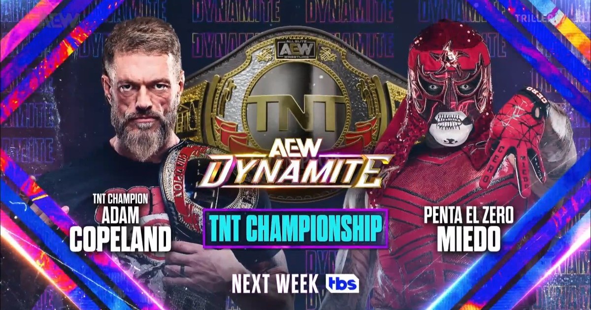 Adam Copeland To Defend TNT Title On 4/10 AEW Dynamite