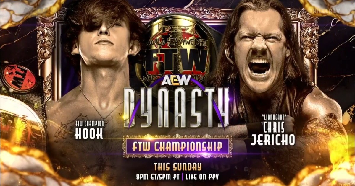 HOOK vs. Chris Jericho Announced For AEW Dynasty