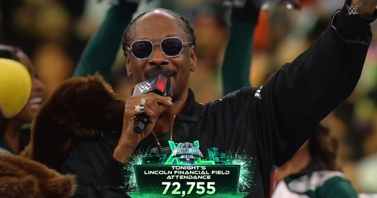 Snoop Dogg Announces WrestleMania 40 Night Two And Weekend Attendance