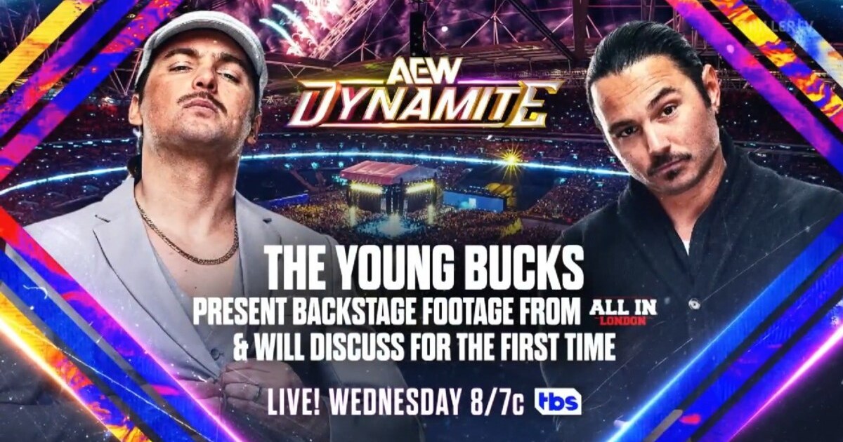 The Young Bucks To Present Backstage Footage From AEW All In On AEW Dynamite