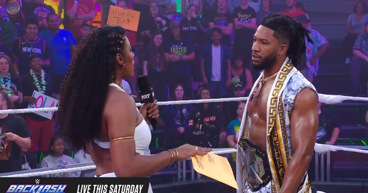 Trick Williams Kicks Off ‘Whoop That Era’, Lash Legend Has Mysterious Envelope On NXT