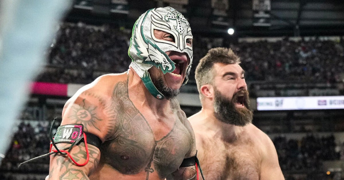 Jason Kelce Reflects On Appearance At WWE WrestleMania 40