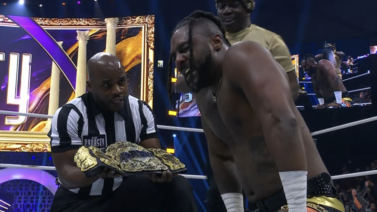 Swerve Strickland Wins AEW World Championship At AEW Dynasty