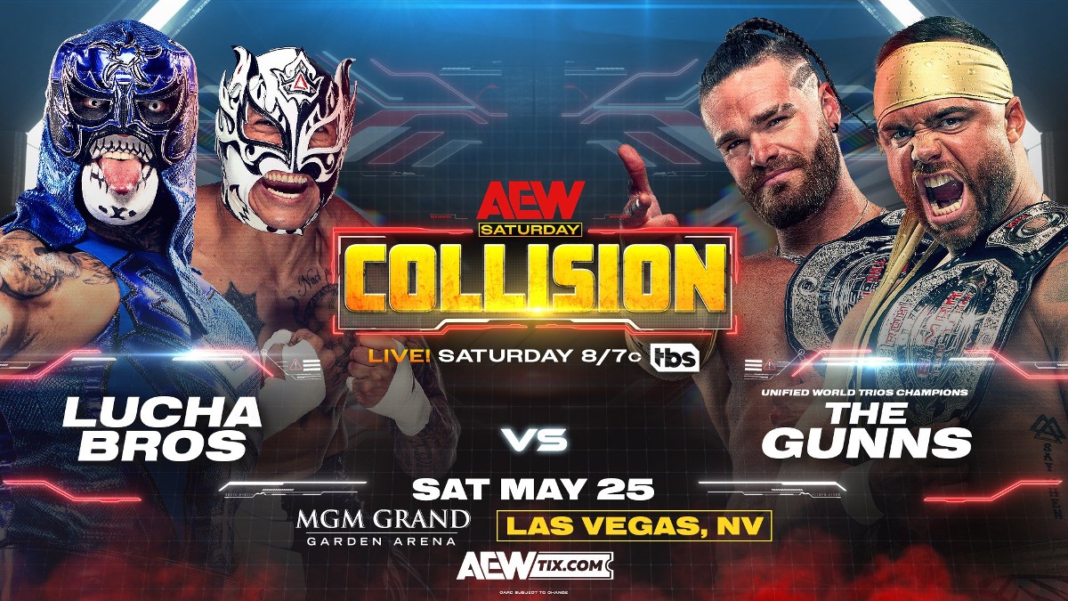 Lucha Bros vs. The Gunns Set For 5/25 AEW Collision