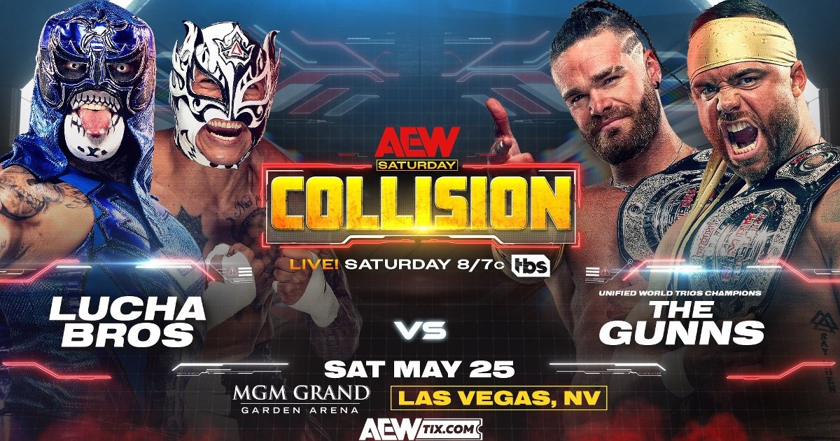 Lucha Bros vs. The Gunns Set For 5/25 AEW Collision