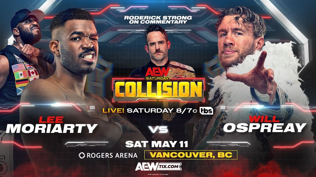 Will Ospreay Vs. Lee Moriarty Added To 5/11 AEW Collision