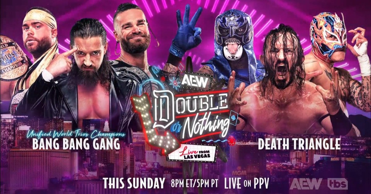 Unified Trios Title Match Set For AEW Double Or Nothing