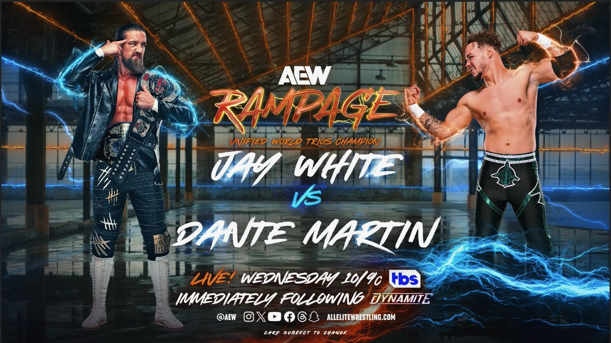 AEW Rampage Results (5/1/24): Jay White Takes On Dante Martin