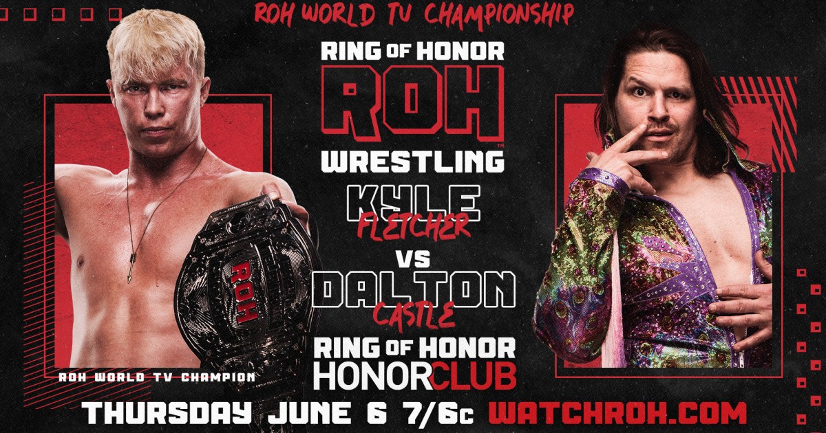 Ring Of Honor TV Title Defense Announced For June 6 Episode Of ROH TV