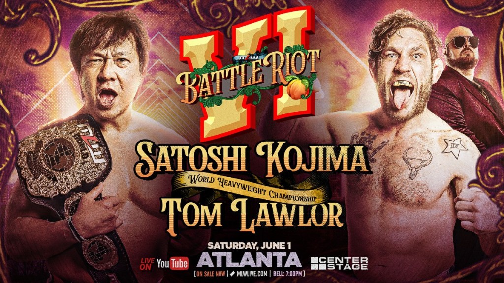 MLW Battle Riot Tom Lawlor Satoshi Kojima