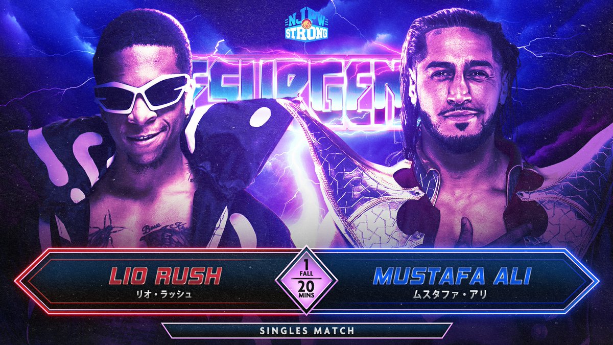 Mustafa Ali vs. Lio Rush, More Added To NJPW Resurgence