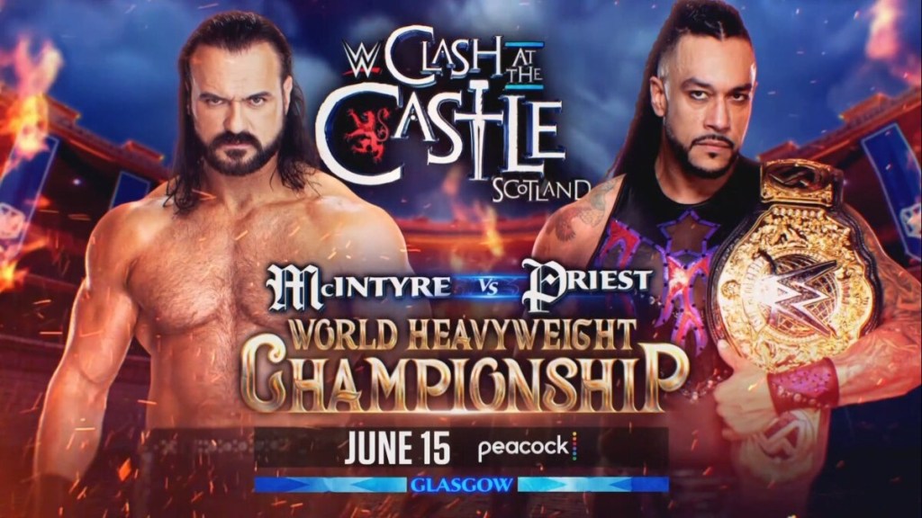 WWE Clash at the Castle Drew McIntyre Damian Priest (1) WWE Clash at the Castle Results