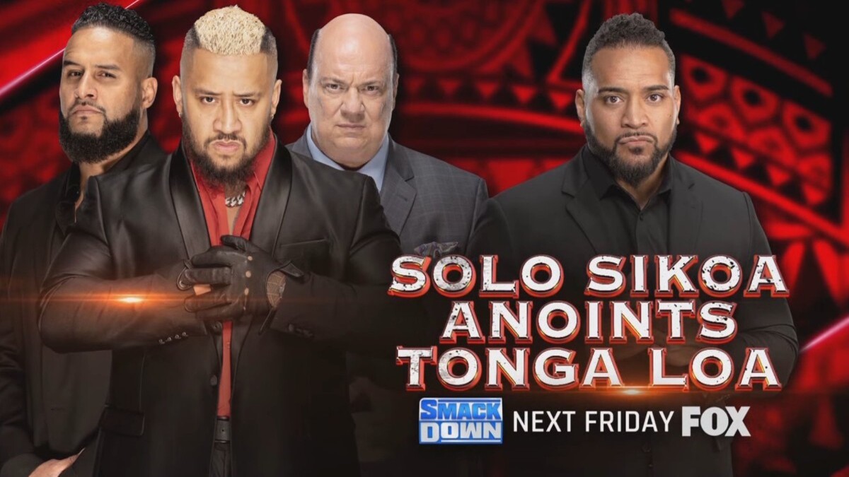 Solo Sikoa Anoints Tonga Loa, More Set For Wwe Smackdown