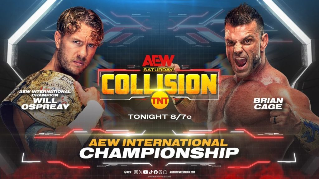 AEW Collision Will Ospreay Brian Cage