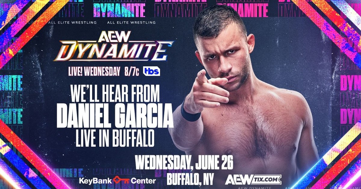 Daniel Garcia Segment Added To 6/26 AEW Dynamite