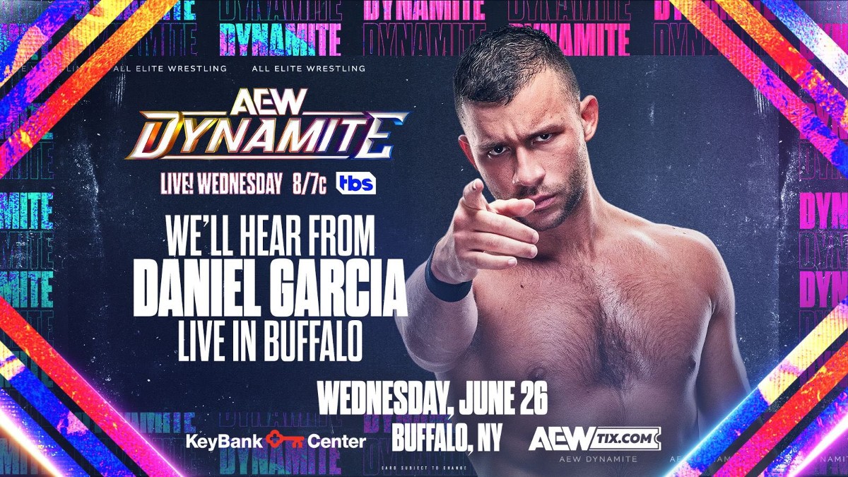 Daniel Garcia Segment Added To 6/26 AEW Dynamite Wrestlezone