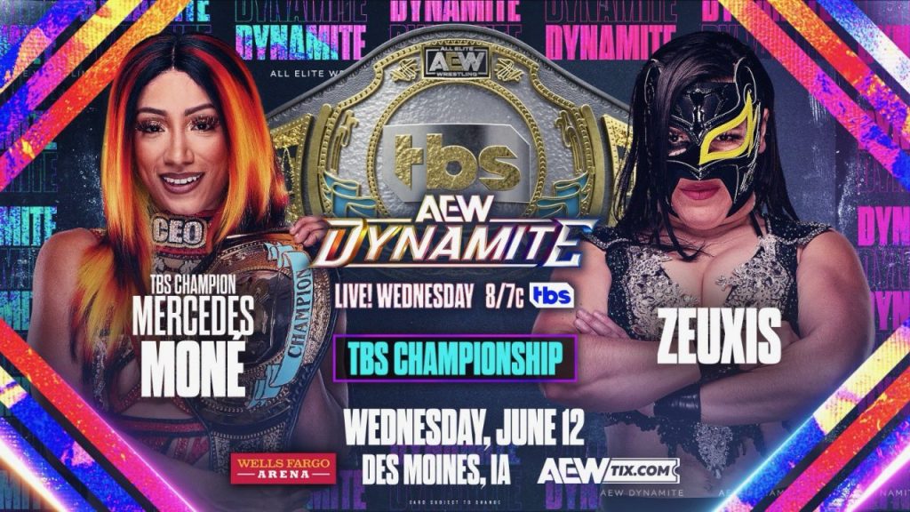 AEW Dynamite Mercedes Mone Zeuxis