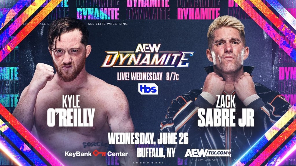 AEW Dynamite Zack Sabre Jr Kyle O'Reilly