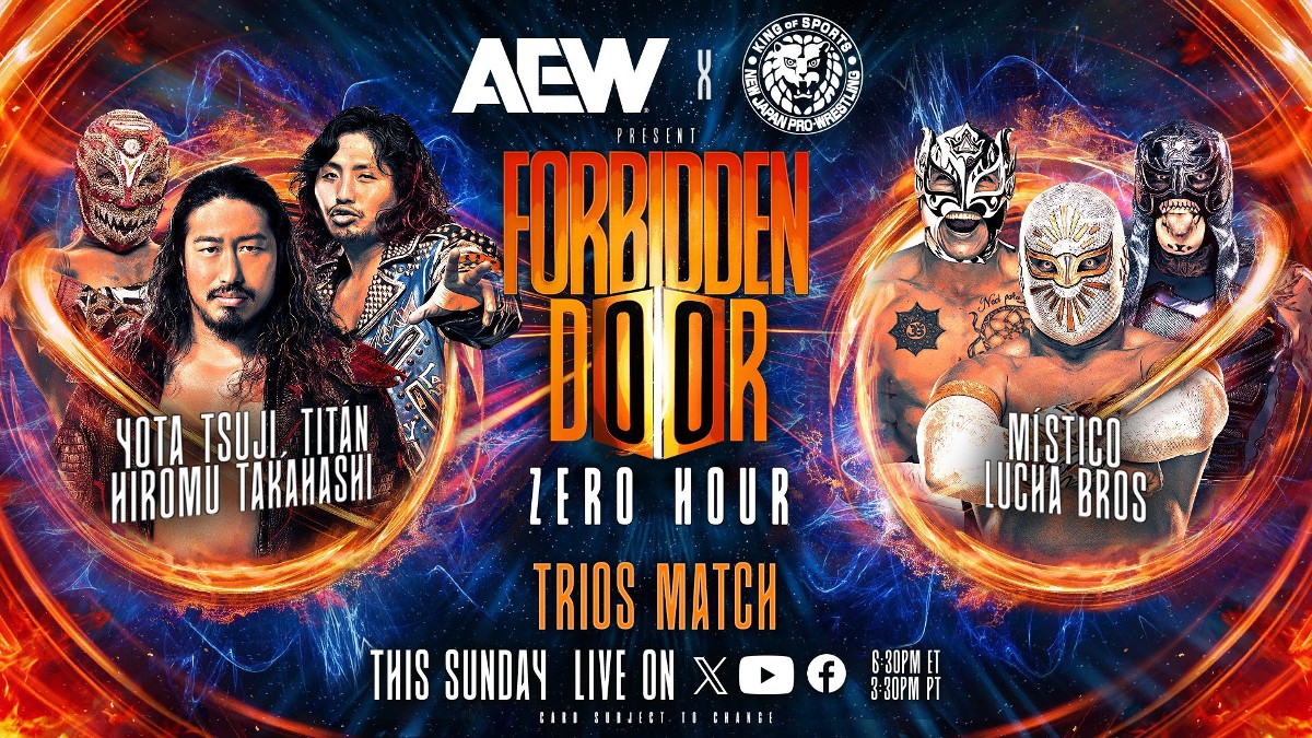 Watch: AEW X NJPW Forbidden Door Zero Hour