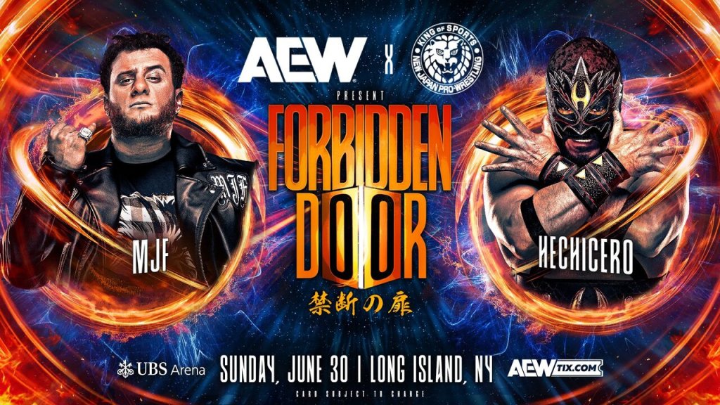 AEW x NJPW Forbidden Door MJF Hechicero