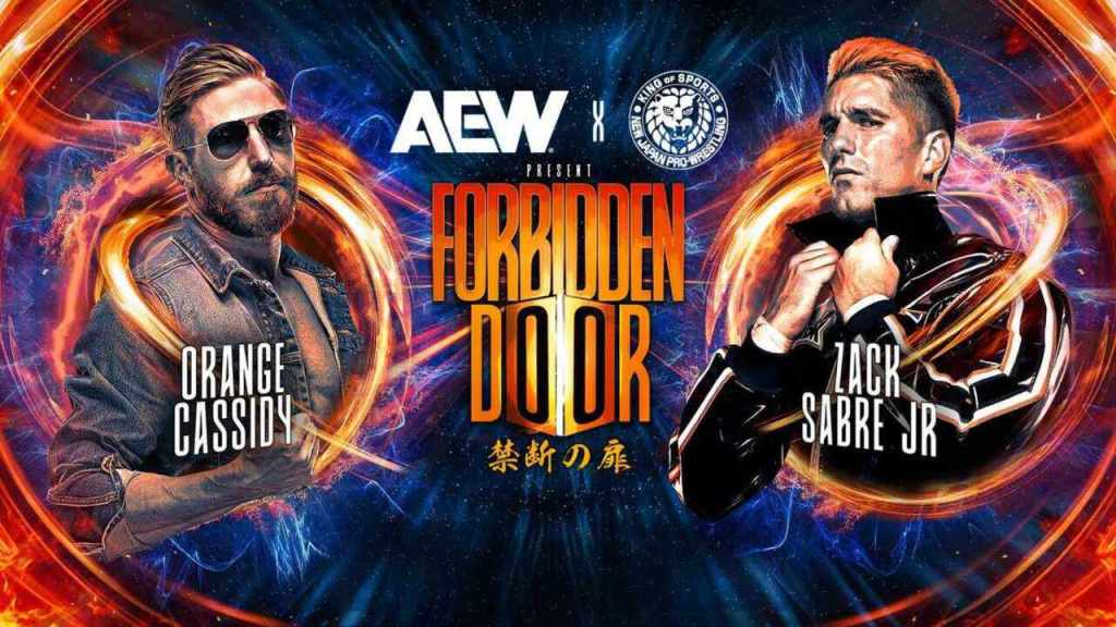 AEW x NJPW Forbidden Door Orange Cassidy Zack Sabre Jr.