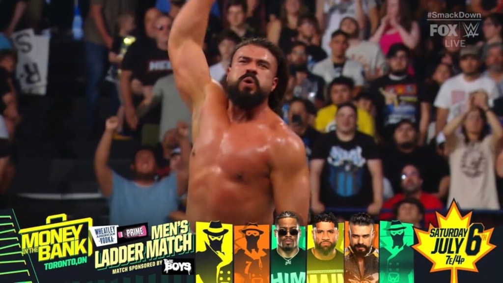 Andrade WWE Money In The Bank WWE SmackDown