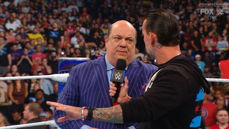 CM Punk Speaks With Paul Heyman, Gets Confronted By The Bloodline On WWE SmackDown