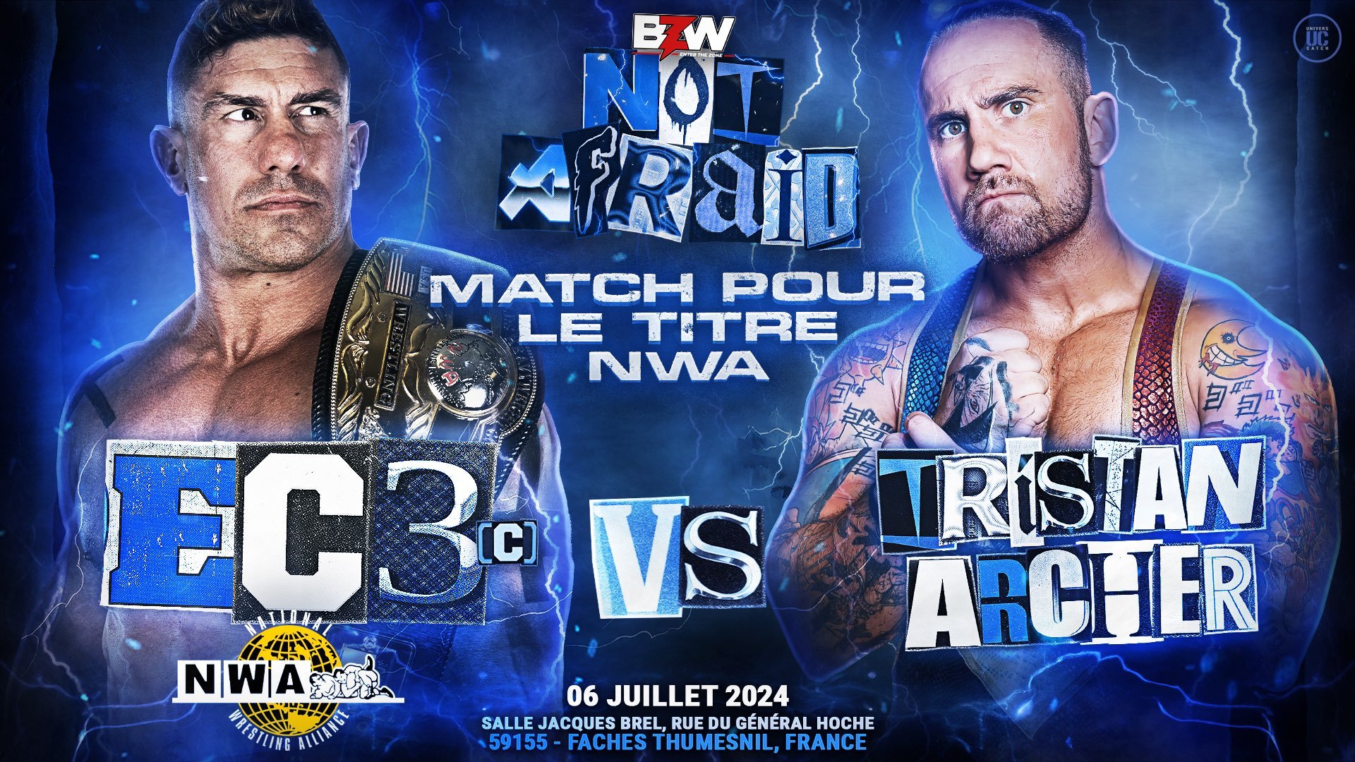 EC3 To Defend NWA World Title In France - Wrestlezone