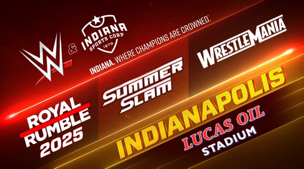 WWE Confirms Indianapolis Will Host 2025 Royal Rumble, Future