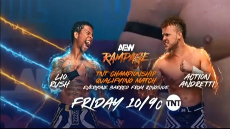 Lio Rush vs. Action Andretti, More Set For 6/21 AEW Rampage