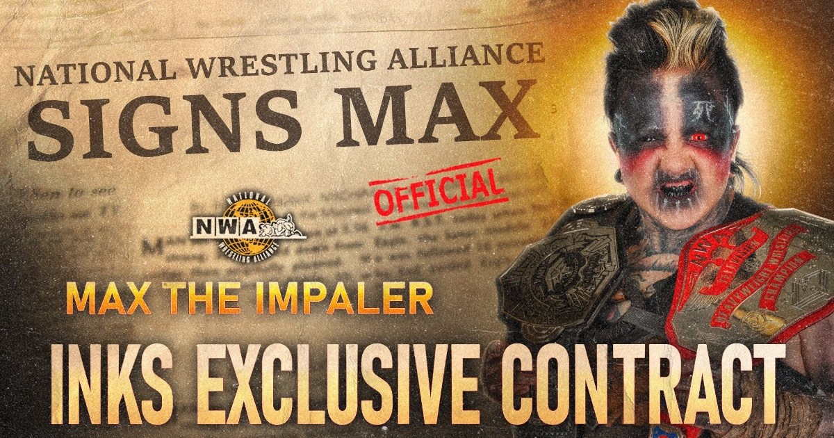 NWA Signs Max The Impaler To Long-Term Contract