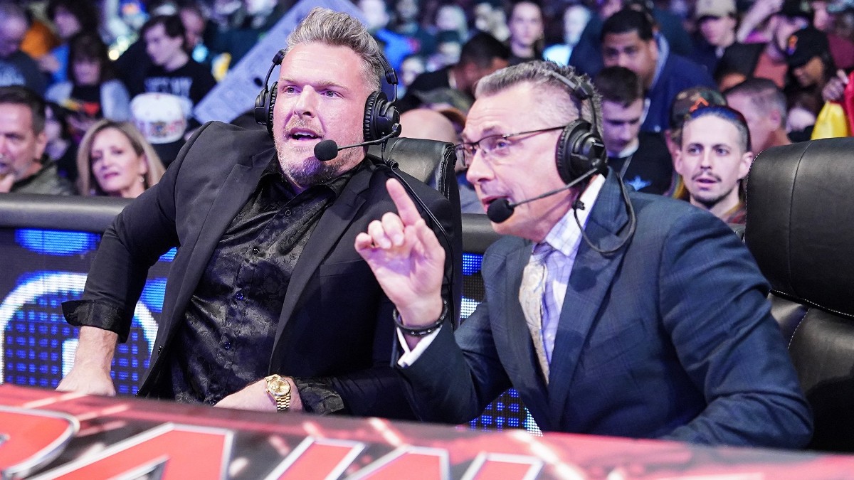 Michael Cole Highlights How Fight With Pat McAfee At WrestleMania 37 ...