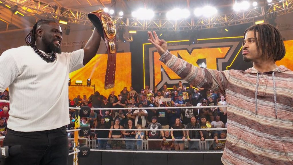 WWE NXT Oba Femi Wes Lee