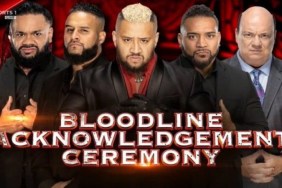 WWE SmackDown Bloodline Acknowledgment Ceremony