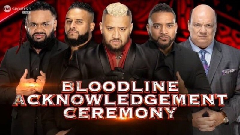 WWE SmackDown Bloodline Acknowledgment Ceremony