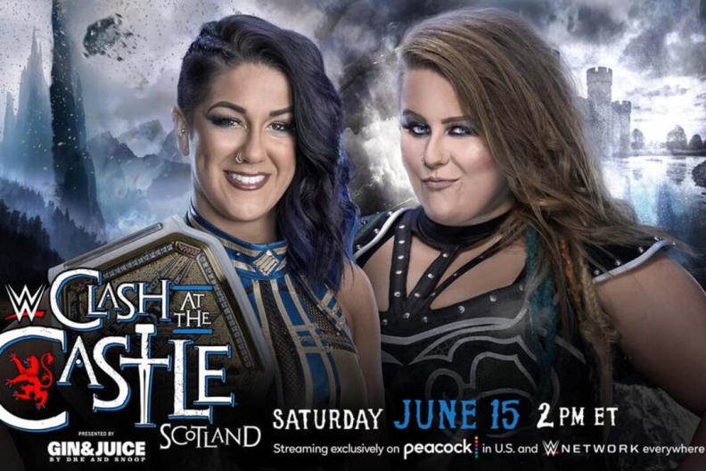 WWE Clash at the Castle Bayley Piper Niven