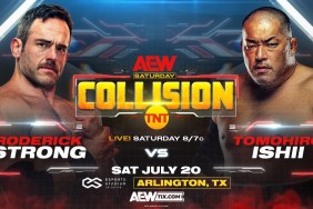 AEW Collision Roderick Strong Tomohiro Ishii