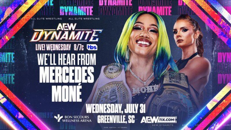 Mercedes Moné Segment Added To 7/31 AEW Dynamite