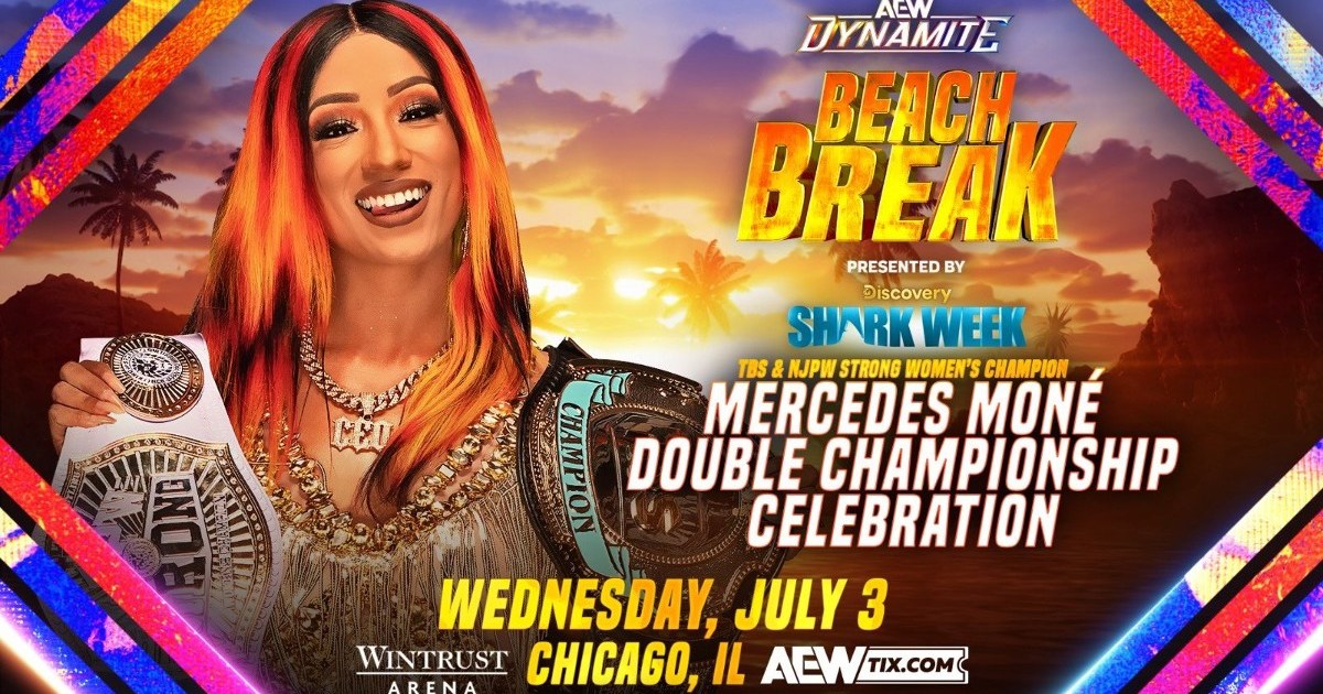 Mercedes Moné Celebration, Britt Baker Segment Added To 7/3 AEW Dynamite