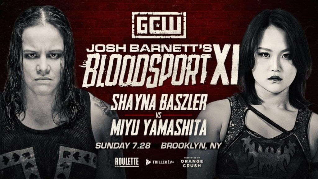 GCW Josh Barnett's Bloodsport XI Shayna Baszler Miyu Yamashita